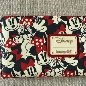 Loungefly Disney Minnie Mouse Patterned Wallet